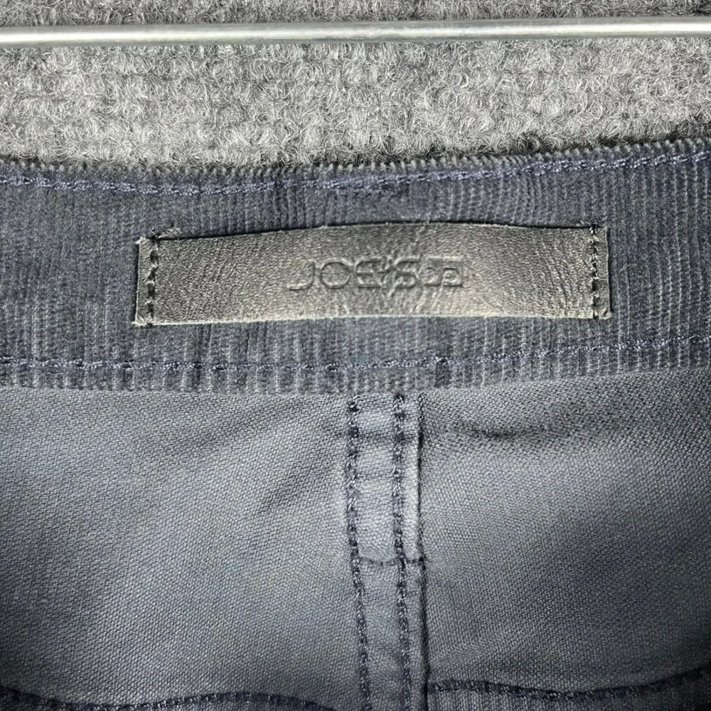 Joe's Jeans The Asher Pants‎ Men 34 Black Slim Fit Corduroy Stretch 5-Pocket